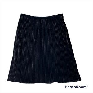 Black velvet Sanctuary mid length skirt